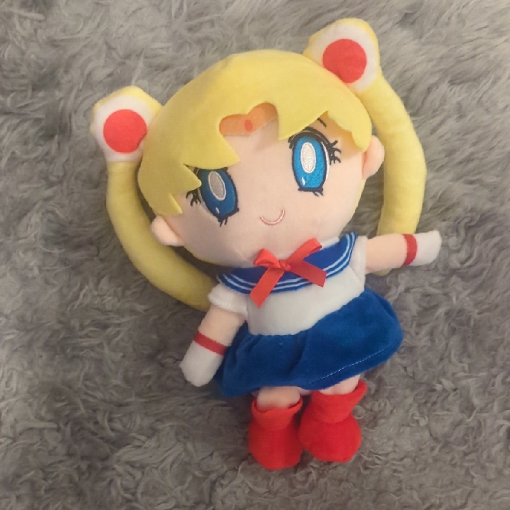 Sailor Moon Plush Doll - Blue and Red